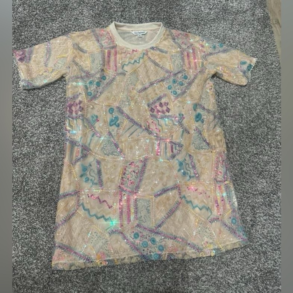 Three Bird Nest Sequin Dress